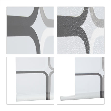 Duschrollo, wasserabweisend, Retro-Fliesen-Design