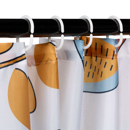 Shower curtain 180x200 cm with motif