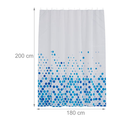 Duschvorhang 180x200 cm mit Motiv
