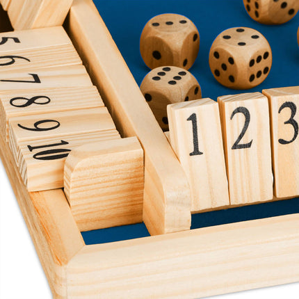 Shut The Box für 4 Spieler