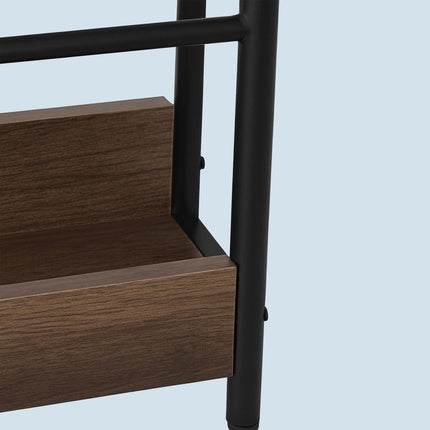 Side Table with USB Ports and Power Outlet