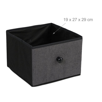 Sideboard with 6 Drawers – Metal Frame, Fabric Storage