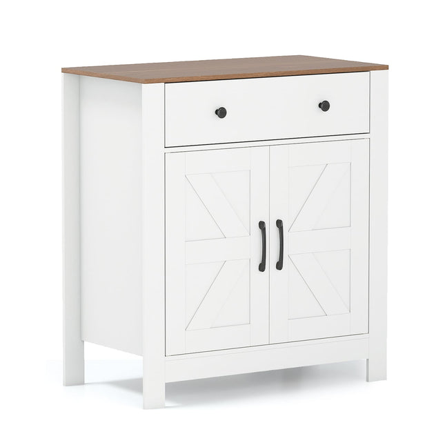 Sideboard mit verstellbarem Einlegeboden, Schublade und Türen