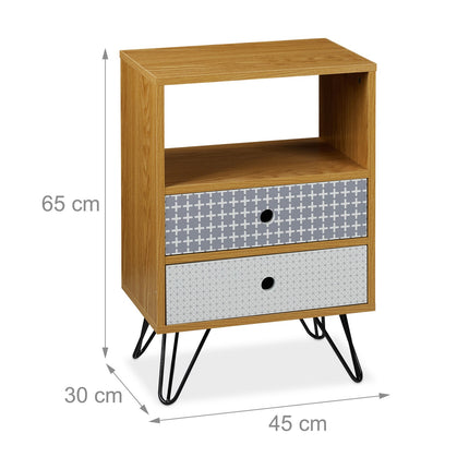 Beistellschrank mit Schubladen