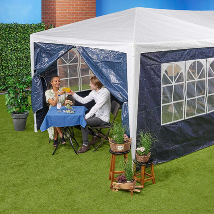 Seitenteile Blue Pavilion - 6er Set