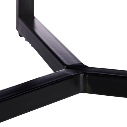 Beistelltisch rund um Glas &amp; Metall