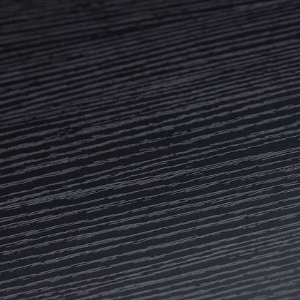 Beistelltisch schwarz mit Metallfuß