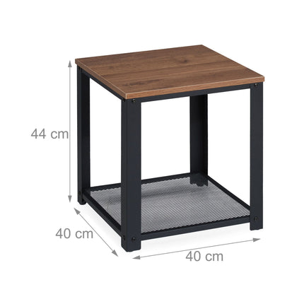 Table d'appoint de style industriel