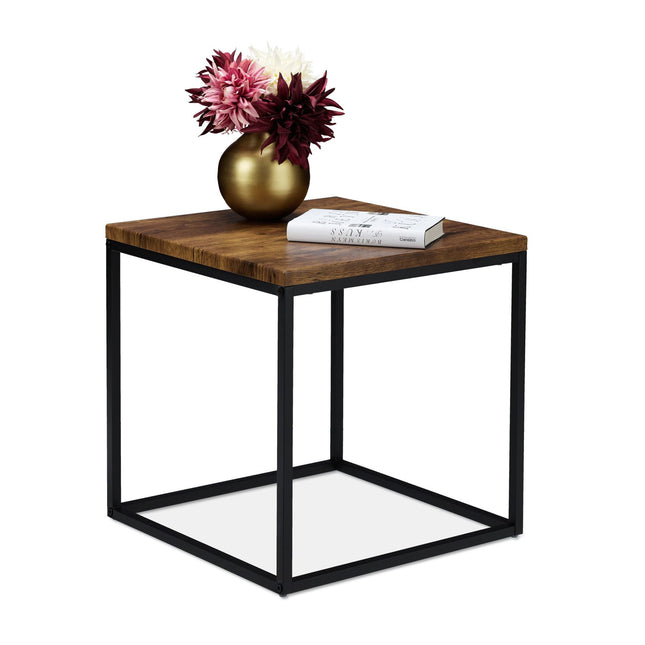 Side table in industrial style