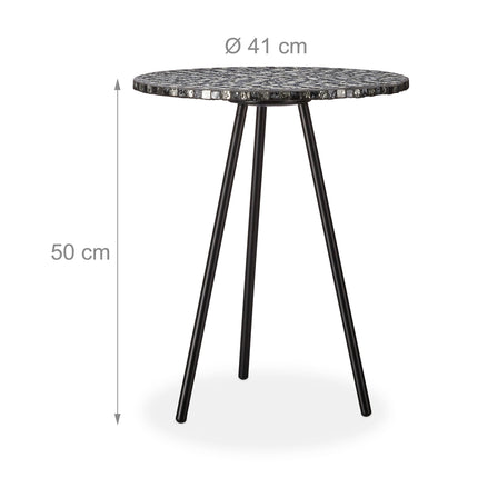 Side table mosaic