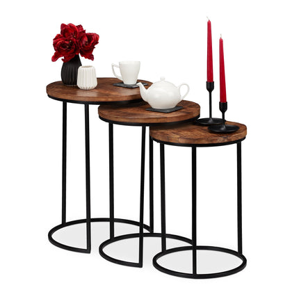 Beistelltisch 3er Set