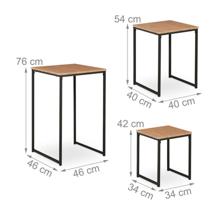 Beistelltisch 3er Set