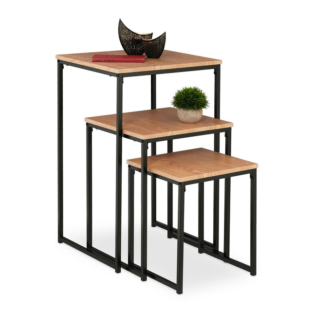 Side table set of 3