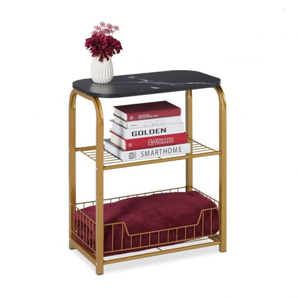 Side table storage