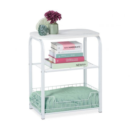 Side table storage