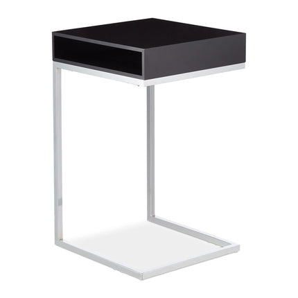 Table d'appoint avec pieds en métal