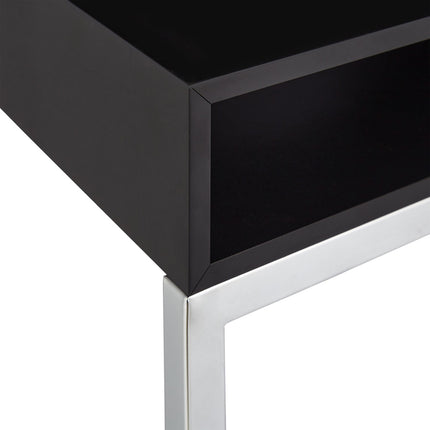Table d'appoint avec pieds en métal