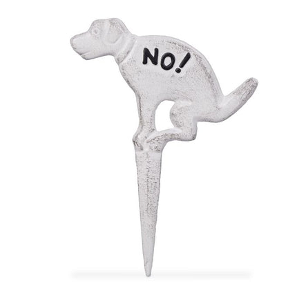 Sign that dogs are not allowed to poop