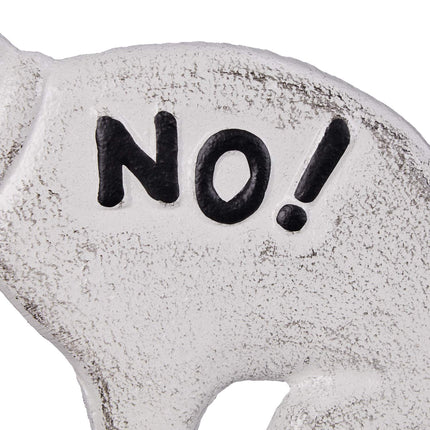 Sign that dogs are not allowed to poop