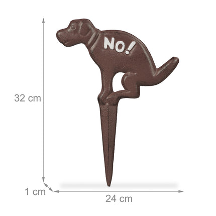 Schild, dass Hunde nicht kacken dürfen