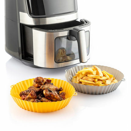 Silikonové košíky s kartáčem do horkovzdušných fritéz Mollicon InnovaGoods 2 ks