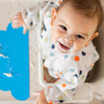 Silicone Cloud Placemats for Kids, Set of 2