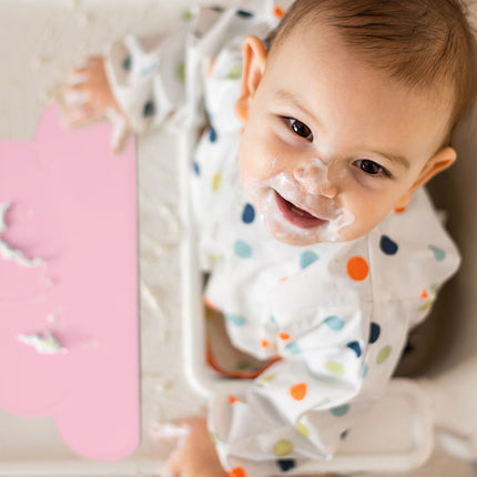 Silicone Cloud Placemats for Kids, Set of 2