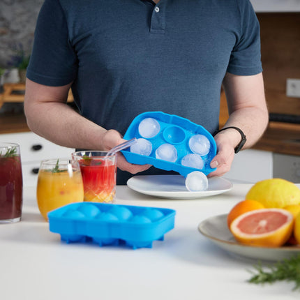 Silicone ice cube mold set of 2