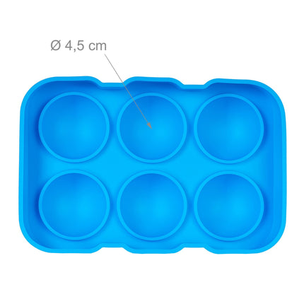 Silicone ice cube mold set of 2
