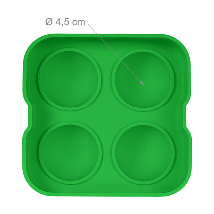 Silicone ice cube mold set of 2