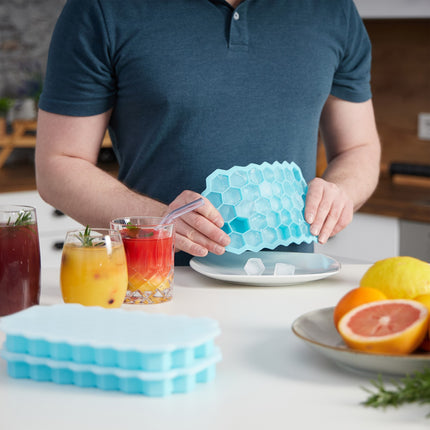Silikon Eiswürfelform 3er Set