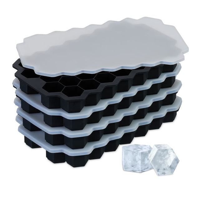 Silikon-Eiswürfelform, 4er-Set
