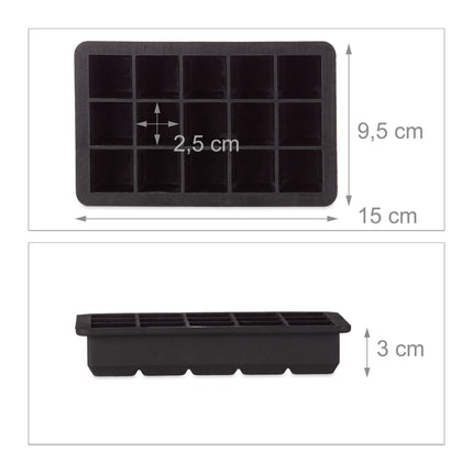 Silikon-Eiswürfelform 2,5 cm