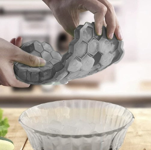 Silikonform für Ruhhy-Eiswürfel 21198 