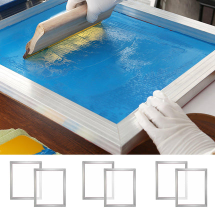 Silk Screen Printing Frames, 6 Pack, 20x24, 160 Mesh