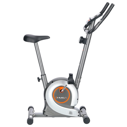 Silbernes magnetisches Standfahrrad – Einstellbarer Widerstand