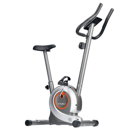 Silbernes magnetisches Standfahrrad – Einstellbarer Widerstand