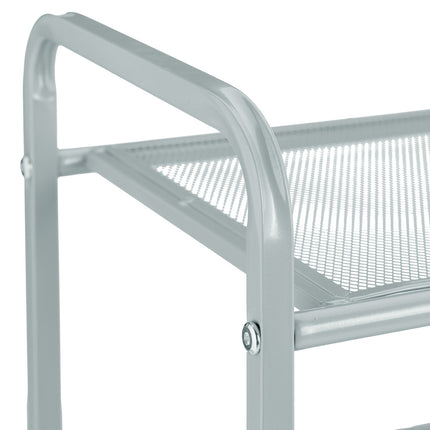 Silver Shoe shelf Metal