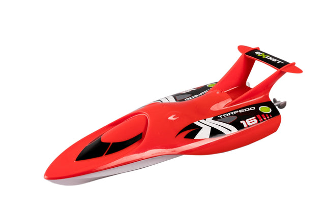 Silverlit Exost Ferngesteuertes Boot Torpedo, Rot, Maßstab 1:18