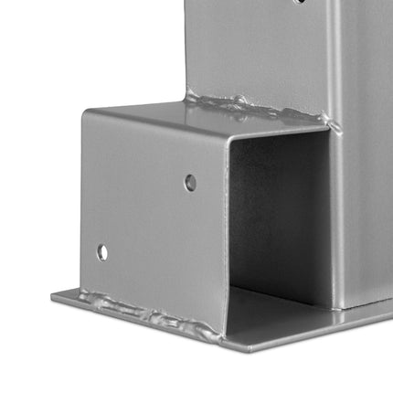 Silberne Holzstapelhilfe im 2er-Set