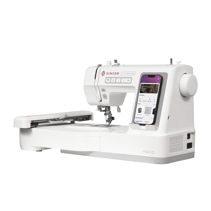 Singer Smart Heavy Duty Sewing and Embroidery Machine, 200 Stitches, Wi-Fi
