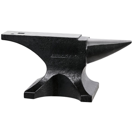 Single Horn Anvil, 55 lb, Cast Steel, 50 HRC Hardened Face