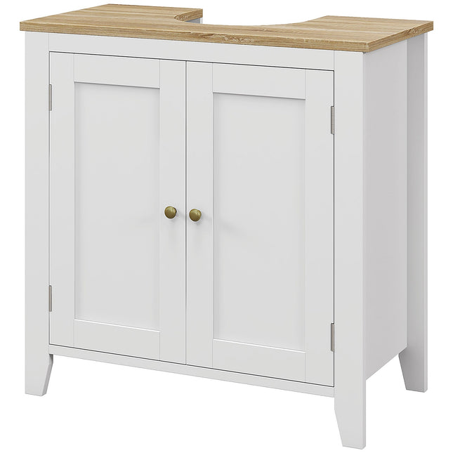 Waschbeckenunterschrank, verstellbarer Einlegeboden, 60x30x60 cm