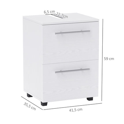 Bad-Unterschrank mit Schublade und Kippschutz
