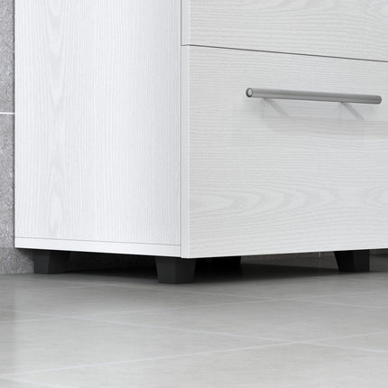 Bad-Unterschrank mit Schublade und Kippschutz