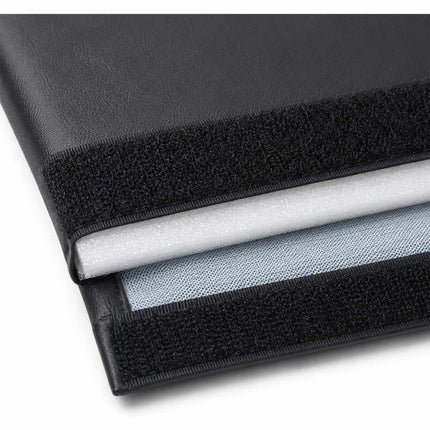 Sit-Up Pad for Abdominal Training with Lower Back Support, Black