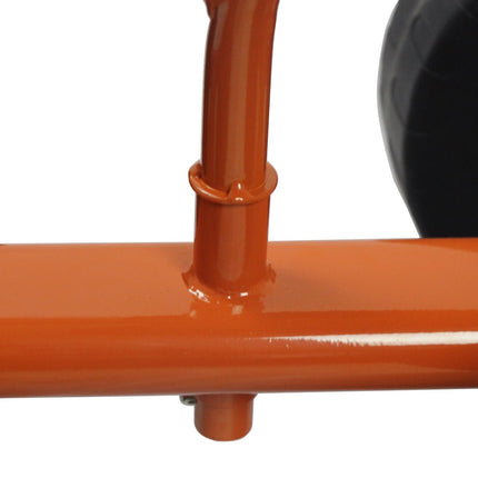 Aufsitzbagger mit Schaufel, Kinderbagger aus Metall, Sandbagger zum Draufsitzen für Kinder ab 3 Jahren. Orange