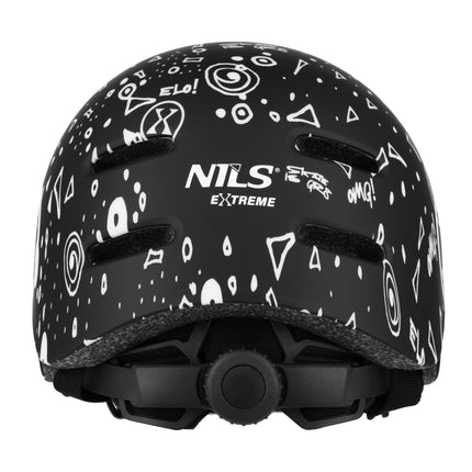 Skate Helmet, Black, Large (58-61cm), In-Mold, 320g