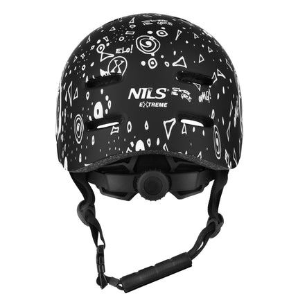 Skatehelm, Schwarz, S (52-56 cm), Leicht, Belüftet