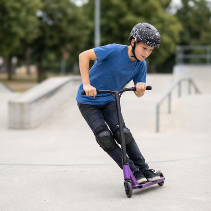 Skatehelm, Schwarz, S (52-56 cm), Leicht, Belüftet